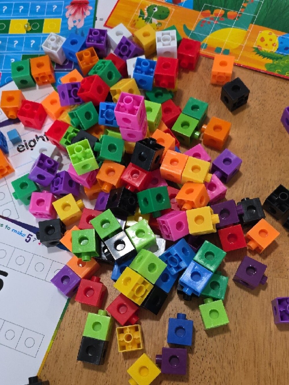 Multicolor Mathlink Cubes - Picture 2 of 9